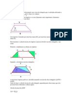 Área Do Trapézio