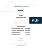 Informe Proyecto de Marketing - Cafe