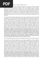 El Deber Es La Necesidad de Una Acción Por Respeto A La Ley