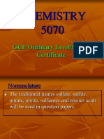 CHEMISTRY 2005 For Students