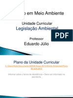 Aula 1 - Introdução À Legislação Ambiental Brasileira