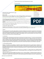 Postextraction Alveolar Ridge Preservation - Biological Basis and Treatments