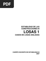 Losas Conceptos de Cálculo - Macizas y Nervadas PDF