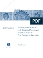 The Interplay Between U.S. Foreign Policy and Political Islam in Post-Soeharto Indonesia