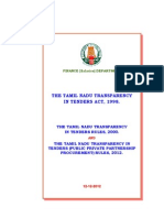 TENDERS Act 1998 Rules 2000 PPPP Rules 2012 Final PUBLISHED PDF