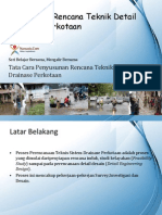 Tata Cara Penyusunan DED Drainase Perkotaan - Bagian 1