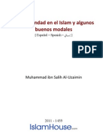 Es Sobre La Hermandad en El Islam y Algunos Buenos Modales