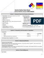 Diphenylamine Sulfonic Acid, 0.005 M MSDS: Section 1: Chemical Product and Company Identification