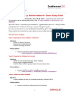 db11g Admin1 Exam Study Guide 320813 PDF