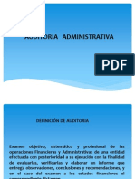 Concepto de Auditoria Administrativa