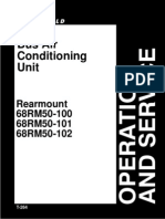 Carrier Transport Air ConditiCarrier Transport AC Op. & Service Manual For Bus Rearmount Models 68RM50-100, 68RM50-101, 68RM50-102