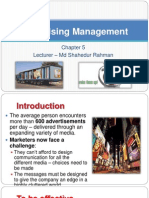 Chapter 5 - Advertising Management