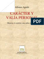 Aguilo Alfonso - Caracter Y Valia Personal