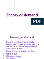 Demand Theory