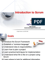 Introduction To Scrum: Bob Schatz