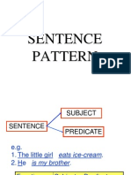 Chap 9 Sentence Patterns