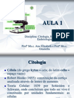 AULA 1 Introdução À Citologia