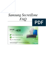 PTBZ - Samsung SecretZone FAQ Ver 2.0