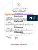 RENAP 2009 Training Schedules