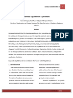 Journal of Chemical Equilibrium