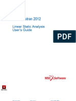 MSC Nastran 2012 Linear Static Analysis User's Guide