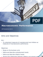 As Economics Unit 2 Macroeconomic Performance Lesson 2