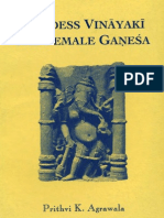 Agrawala Prithvi Kumar Goddess Vinayaki The Female Ganesa 65p