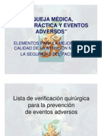 Lista de Verificacion Quirurgica