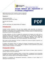 INSHT-NTP 287 Hipoacusia Laboral Por Ruido - Evaluación