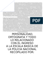 (TEST OPOSICIONES 90 Psicotecnicos Personal Id Ad y Entrevista para El Ingreso A La Policia Nacional CNP Basica o Ejecutiva