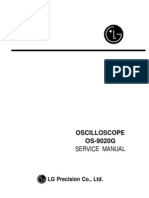 LG OS-5020G - Oscilloscope Service Manual