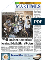 Myanmartimes: Well-Trained Terrorists' Behind Meiktila: 88 Gen