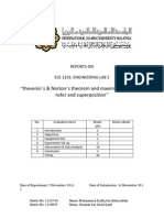 Lab Report Experiment 3 (C) To Verify Maximum Power Transfer Theorem