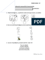 Evaluación Mensual de Comunicación Marzo