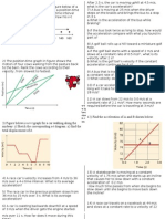 Worksheet Motion