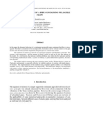 Bifurcation Analysis of A Pipe Containing Pulsatile Flow