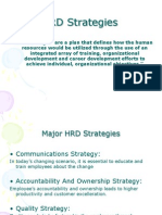 HRD Strategies