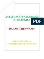 Aviation Management Strategies