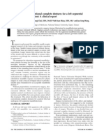 Fabrication of Conventional Complete Dentures For A Left Segmental Mandibulectomy