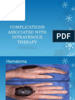 Complications of Intravenous Therapy