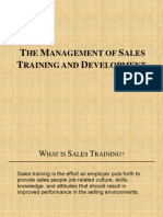 Sales Training