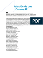 Información de La Cámara IP