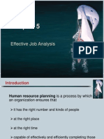 Effective Job Analysis