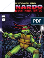 Teenage Mutant Ninja Turtles Color Classics Micro-Series: Leonardo Preview