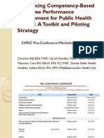 Introducing Competency-Based Employee Performance Management For Public Health Nurses: A Toolkit and Piloting Strategy