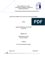 Supervision de Soldaduras en La Construccion de Estructuras Metalicas