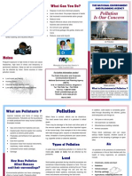 Pollution - Brochure