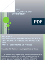 DPV 2052 Health, Safety and Environment