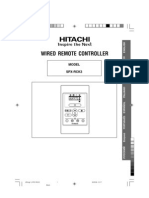 Wired Remote Controller: Model Spx-Rck3