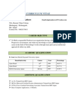 Curriculum Vitae: Mahaveer Singh Rathore